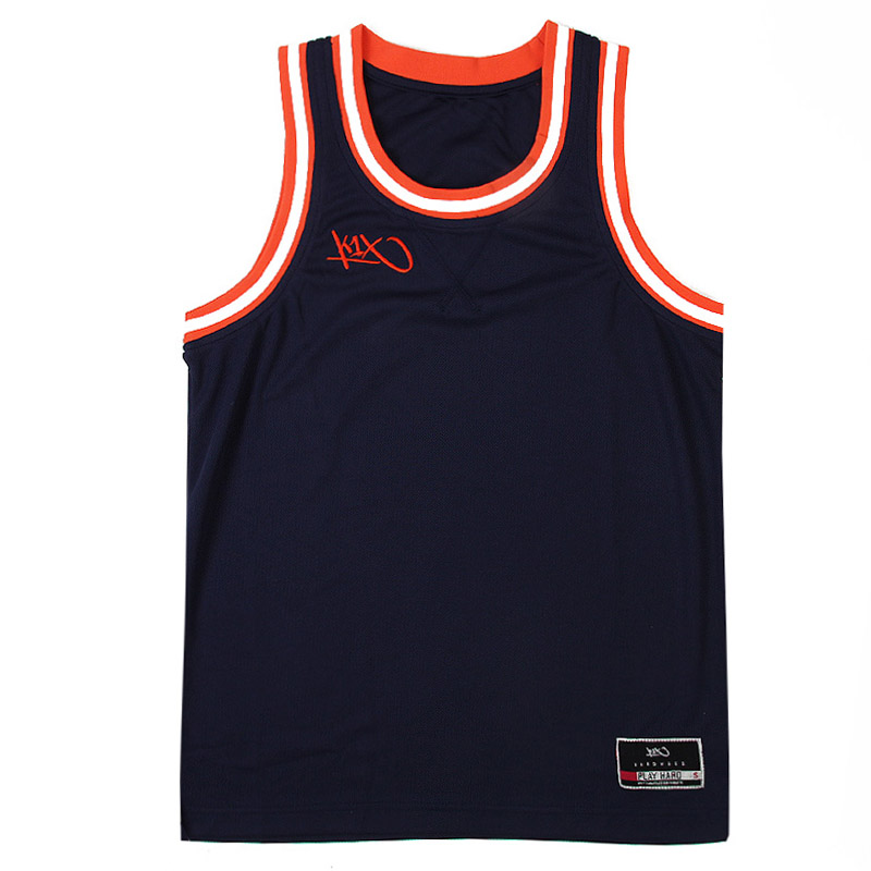 Майка Hardwood Ladies Double X Jersey Майка Hardwood Ladies Double X JerseyБезрукавки<br>100 % полиэстер<br><br>Цвет: Синий, белый, оранжевый<br>Размеры US: L<br>Пол: Женский