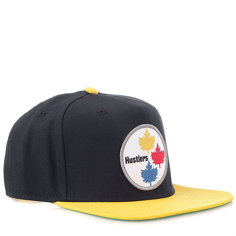 Кепка Hustlers Snapback Кепка Hustlers SnapbackКепки<br>100% полиэстер<br><br>Цвет: Черный, желтый, белый<br>Размеры US: one<br>Пол: Мужской