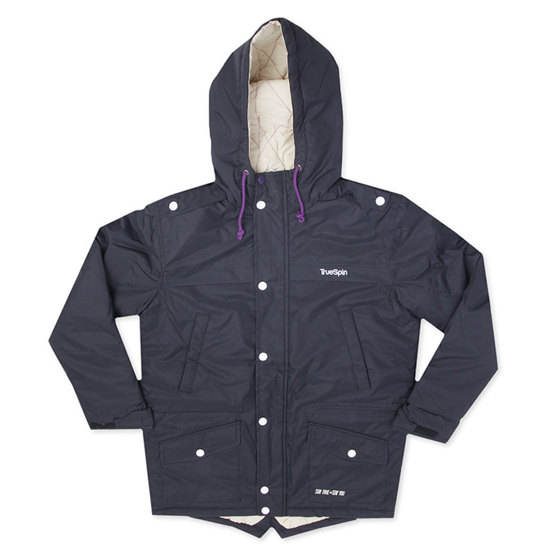 Куртка True Spin Fishtail Куртка True Spin FishtailКуртки, пуховики<br>100% полиэстер<br><br>Цвет: Черный<br>Размеры : S