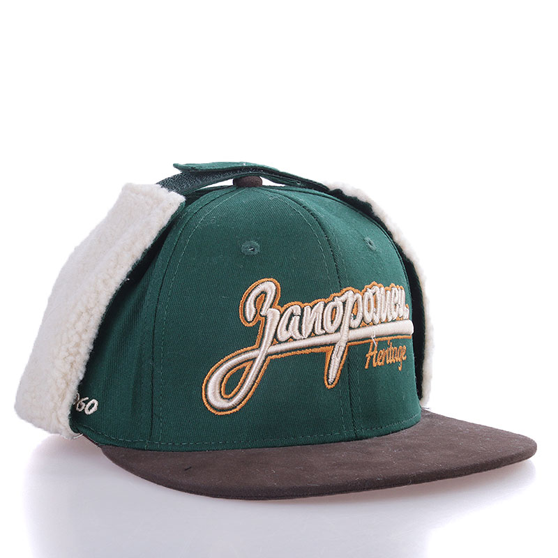 Кепка Dog-Ears Snapback Embroidery-green Кепка Dog-Ears Snapback Embroidery-greenКепки<br>Хлопок<br><br>Цвет: Зеленый, коричневый<br>Размеры : L/XL