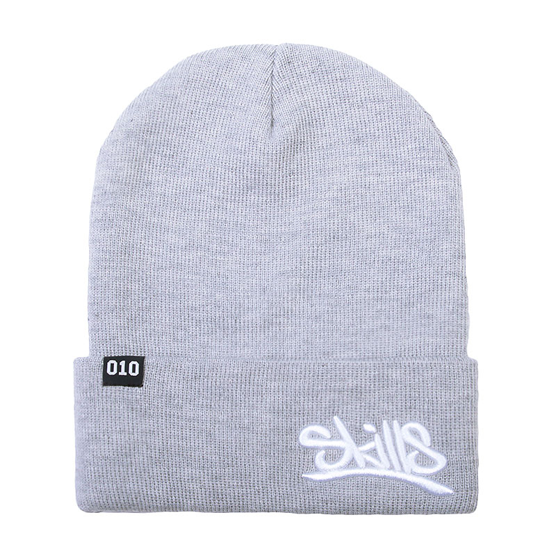 Шапка Skills FW15 Шапка Skills FW15Шапки<br>Акрил<br><br>Цвет: Серый<br>Размеры : OS