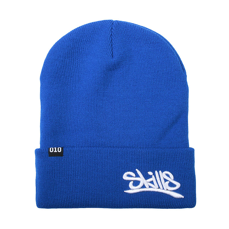 Шапка Skills FW15 Шапка Skills FW15Шапки<br>Акрил<br><br>Цвет: Синий<br>Размеры : OS