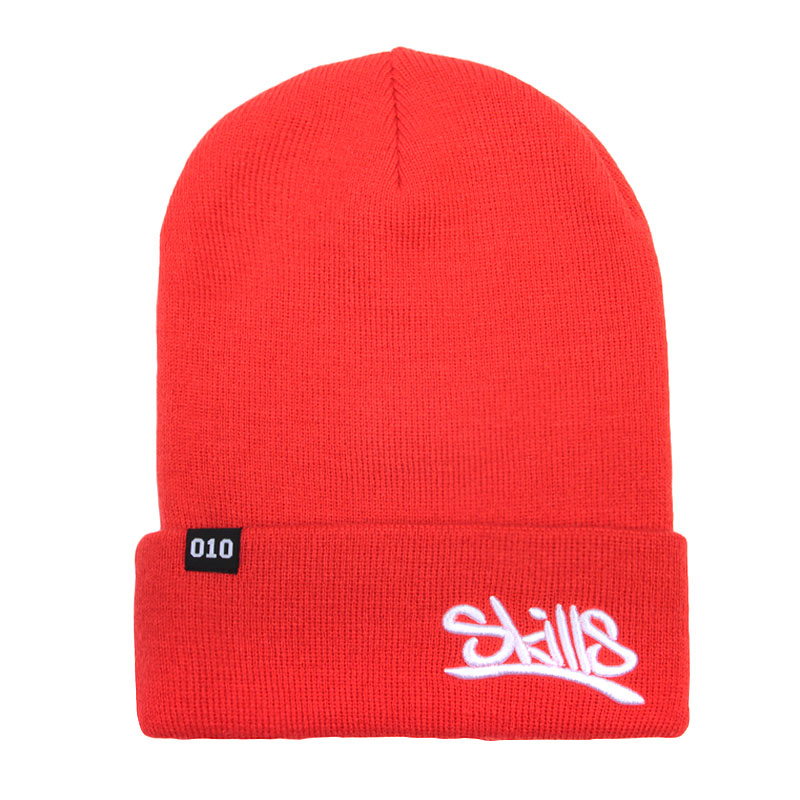 Шапка Skills FW15 Шапка Skills FW15Шапки<br>Акрил<br><br>Цвет: Красный<br>Размеры : OS