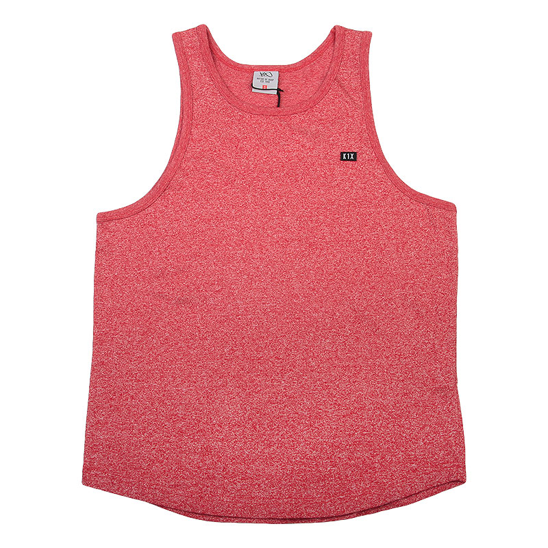 Майка K1X authentic tank top Майка K1X authentic tank topБезрукавки<br>100% хлопок<br><br>Цвет: Красный<br>Размеры US: S;2XL<br>Пол: Мужской