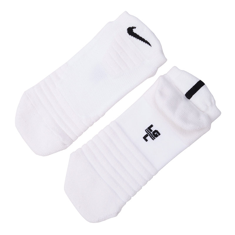 Носки Nike Носки NikeНоски<br>Полиэстер, нейлон, хлопок, эластан<br><br>Цвет: Белый<br>Размеры US: M;L;XL<br>Пол: Мужской