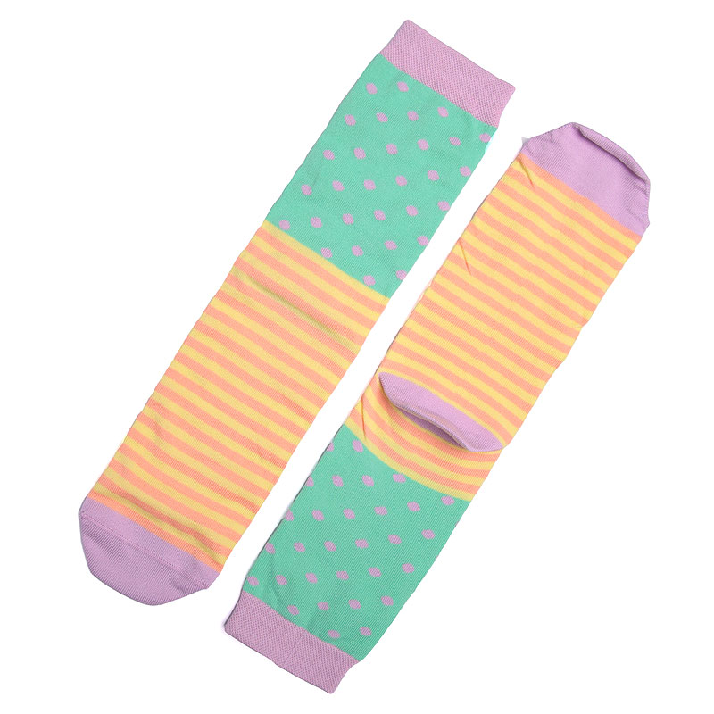 Носки SocksnRoll Носки SocksnRollНоски<br>87% хлопок,10% полиамид,3% эластан<br><br>Цвет: Розовый,желтый<br>Размеры : 35-39