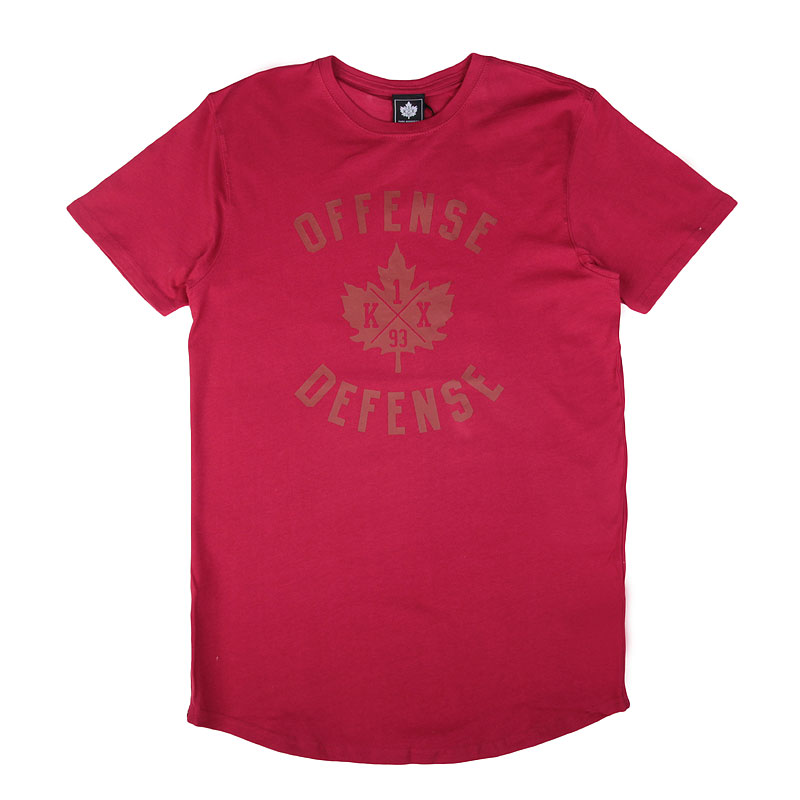 Футболка K1X O.D. Long Tee X Футболка K1X O.D. Long Tee XФутболки<br>50% хлопок, 50% полиэстер<br><br>Цвет: Бордовый<br>Размеры US: S<br>Пол: Мужской