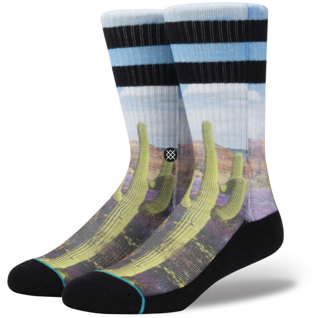 Носки Stance Monument Носки Stance MonumentНоски<br>полиэстер, эластан, хлопок.<br><br>Цвет: синий.<br>Размеры : L<br>Пол: Мужской