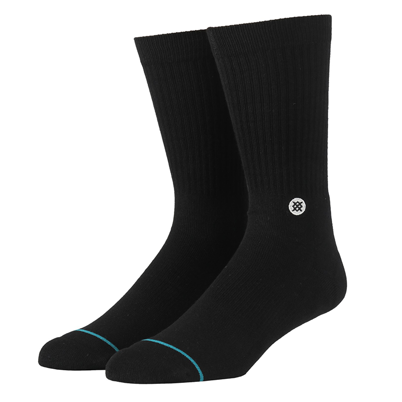 Носки Stance Icon Носки Stance IconНоски<br>хлопок, спандекс.<br><br>Цвет: чёрный.<br>Размеры : L/XL<br>Пол: Мужской