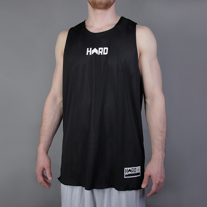 Двухсторонняя майка Hard Sleeveless Hard Двухсторонняя майка Hard Sleeveless HardБезрукавки<br>Полиэстер<br><br>Цвет: Чёрный, белый<br>Размеры : M;L;2XL<br>Пол: Мужской