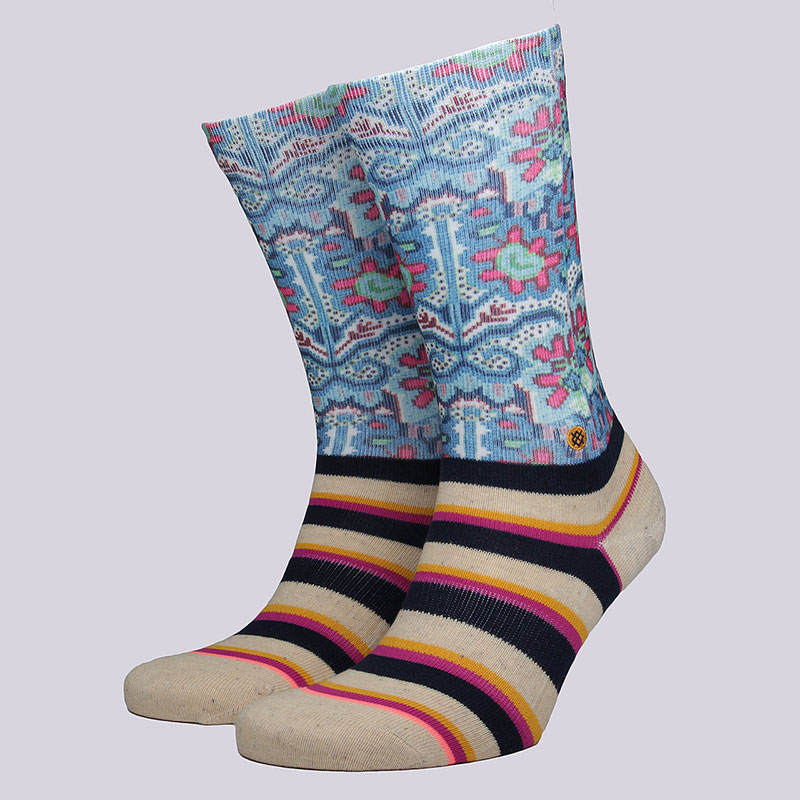 Носки Stance Bella Vida Tomboy Носки Stance Bella Vida TomboyНоски<br>Хлопок, полиэстер, эластан<br><br>Цвет: Голубой<br>Размеры : M<br>Пол: Женский