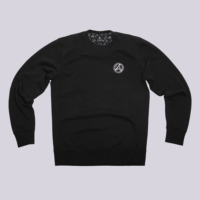 Толстовка Jordan AJ 8 Fleece Crew Толстовка Jordan AJ 8 Fleece CrewТолстовки свитера<br>76% хлопок, 24% полиэстер<br><br>Цвет: Черный<br>Размеры US: S;M;L;XL<br>Пол: Мужской