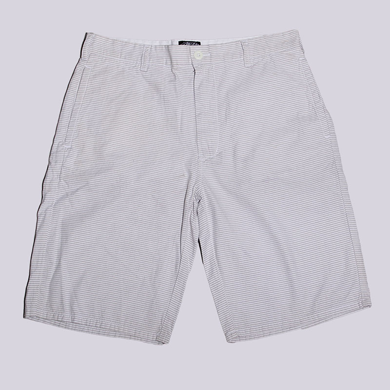 Шорты Stussy Stripe Oxford Short Шорты Stussy Stripe Oxford ShortШорты<br>100% хлопок<br><br>Цвет: Голубой<br>Размеры US: 31<br>Пол: Мужской