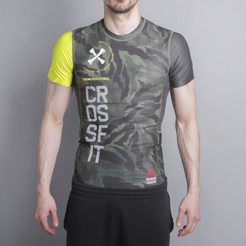 Футболка Reebok CrossFit Printed Compr Top