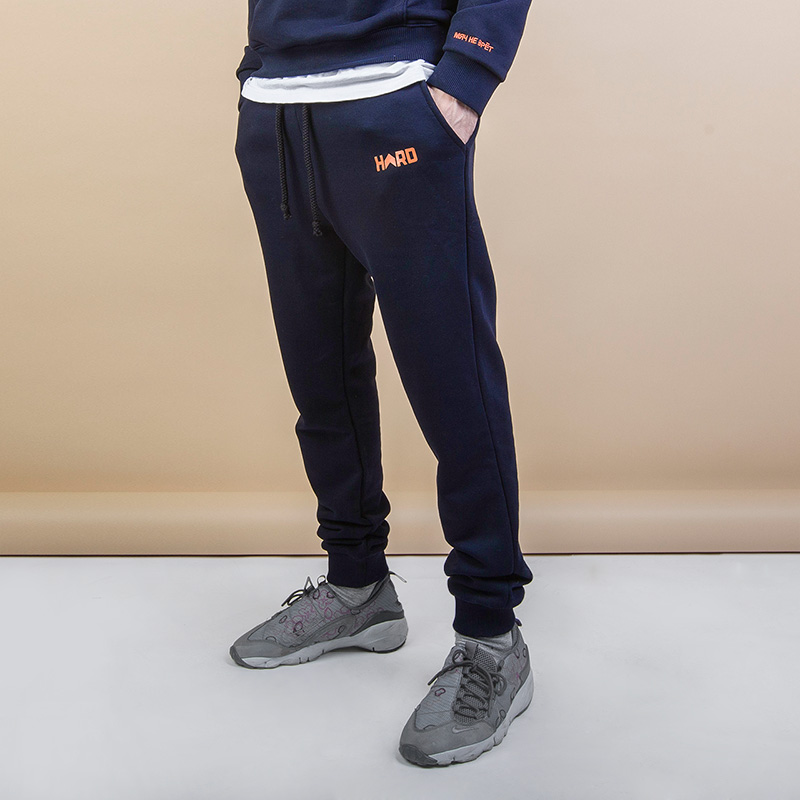 Брюки Hard White Men Can Jump Брюки Hard White Men Can JumpБрюки и джинсы<br>Хлопок<br><br>Цвет: Синий<br>Размеры : S;M<br>Пол: Мужской