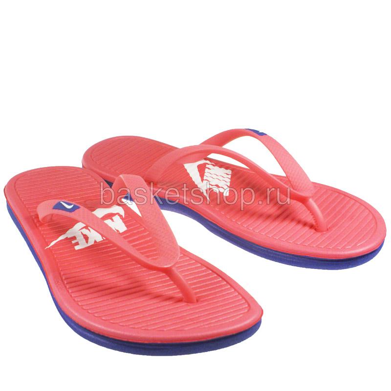 Wmns solarsoft thong Wmns solarsoft thongСланцы, балетки<br>синтетика<br><br>Цвет: фиолетовый, розовый<br>Размеры US: 6<br>Пол: Женский