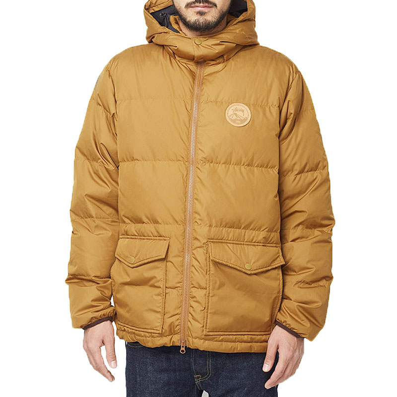 Stussy Пуховик Westridge Down Hooded (0150132-brown)  - цена, описание, фото 1