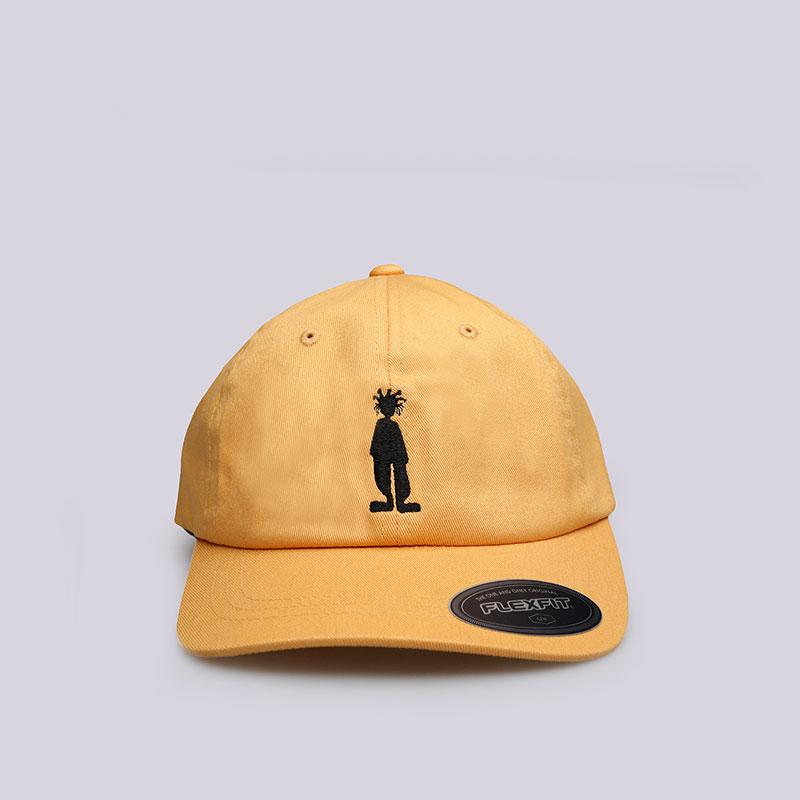  желтая кепка Stussy Fitted Low Cap 131714-gold - цена, описание, фото 1