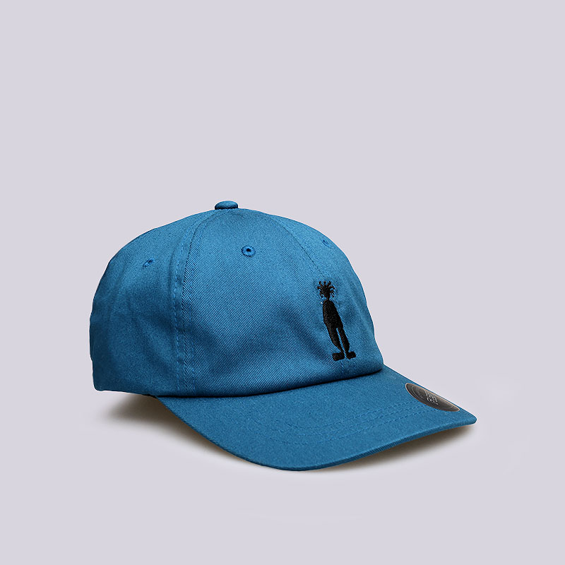  синяя кепка Stussy Fitted Low Cap 131714-teal - цена, описание, фото 2
