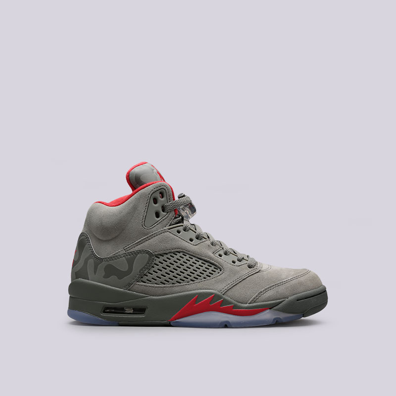 

Кроссовки Jordan V Retro, Оливковый