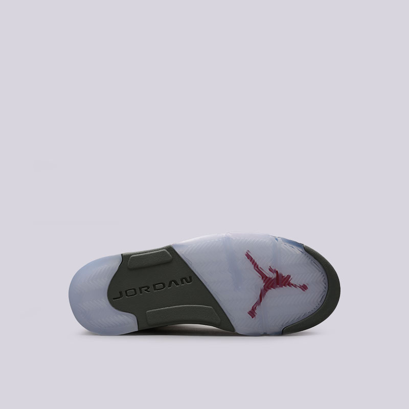 мужские оливковые кроссовки Jordan V Retro 136027-051 - цена, описание, фото 2