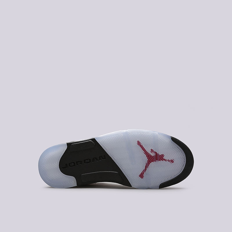 мужские белые кроссовки Jordan V Retro 136027-104 - цена, описание, фото 2