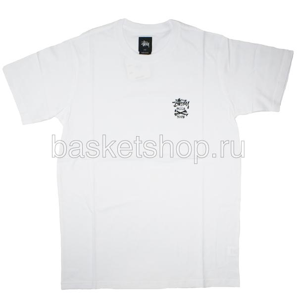 Stussy Футболка (141235-white)  - цена, описание, фото 1