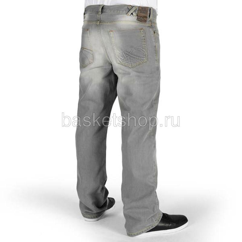 мужские серые джинсы K1X basic medium full cut jeans 1500-0062/5858 - цена, описание, фото 2