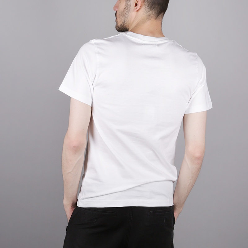 мужская белая футболка Wemoto Drive C107-White - цена, описание, фото 4