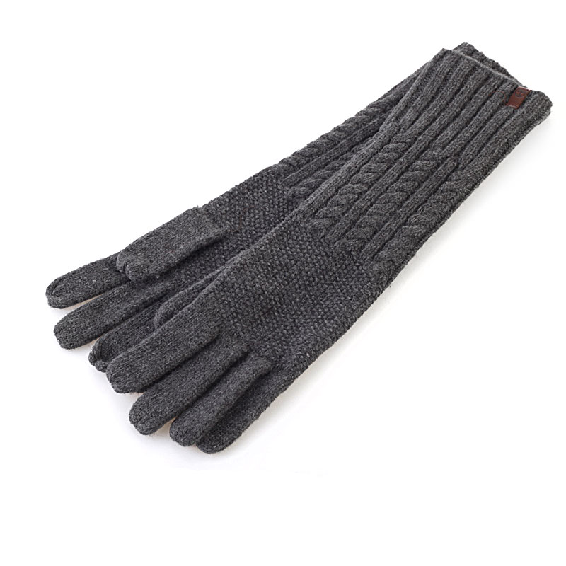 

Перчатки Timberland Long Merino Cable Knit, Серый