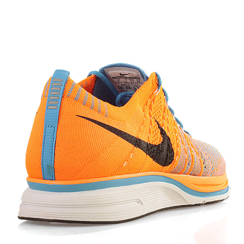 Nike Кроссовки Flyknit Trainer + (532984-884)  - цена, описание, фото 2