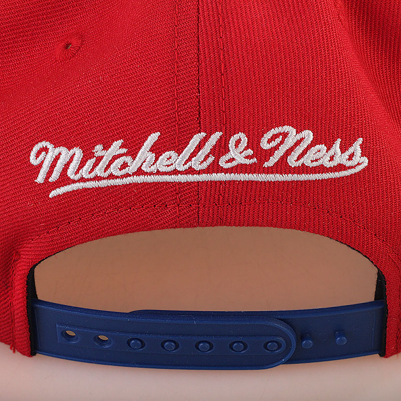 Mitchell and ness Кепка (mn-nr96z-east-wht-rd)  - цена, описание, фото 2