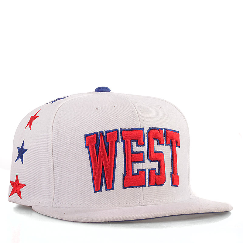 Mitchell and ness Кепка (mn-nr96z-west-rd-wht)  - цена, описание, фото 1