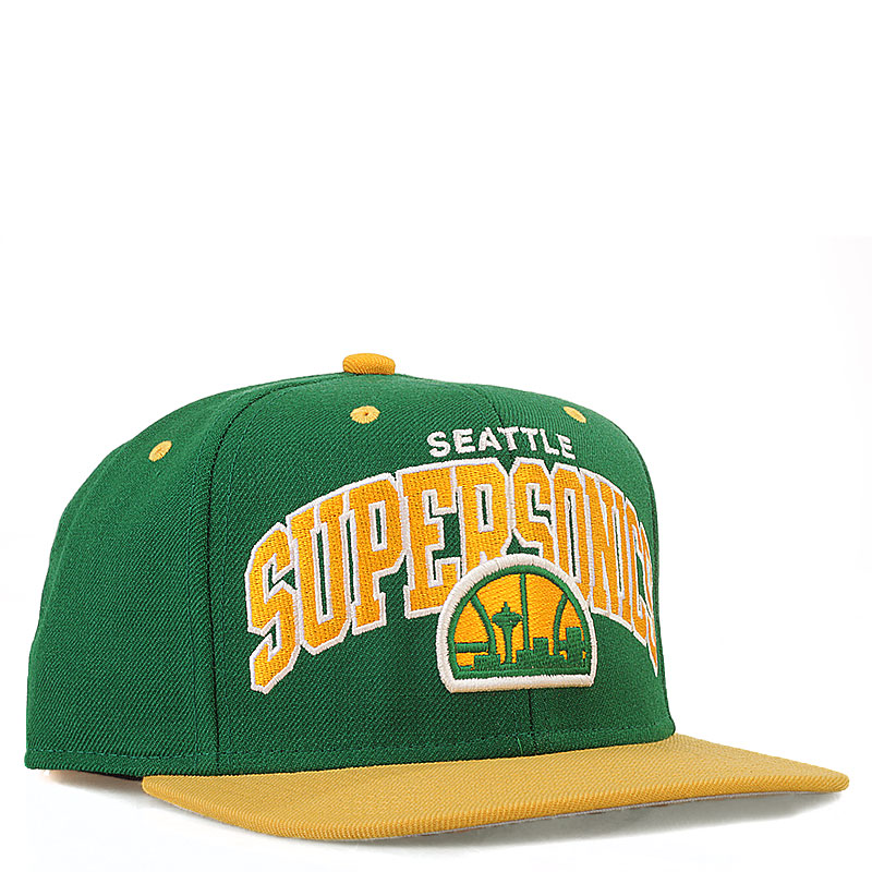 Mitchell and ness Кепка (NA80Z Seattle Super)  - цена, описание, фото 1