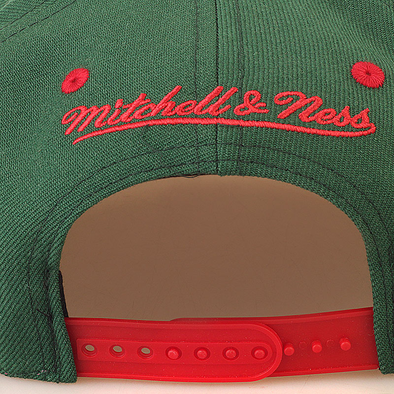 Mitchell and ness Кепка (NA80Z Malwaukee Buck)  - цена, описание, фото 3