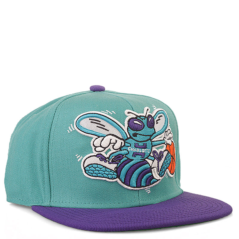 Mitchell and ness Кепка (NJ16Z Charlotte Horn)  - цена, описание, фото 1