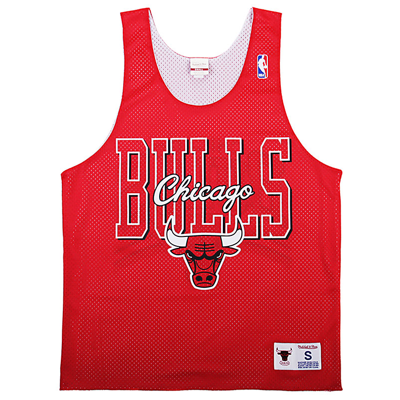 Mitchell and ness Майка игровая Chicago Bulls (Chicago Bulls----)  - цена, описание, фото 1