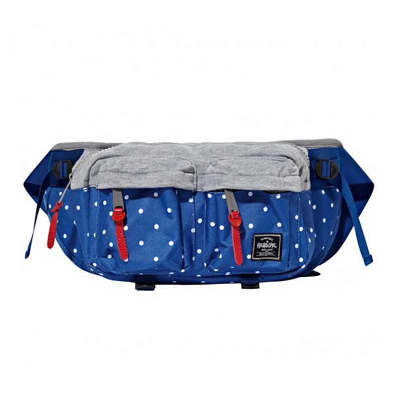 Stussy Сумка Eighteen (334001-blue)  - цена, описание, фото 1