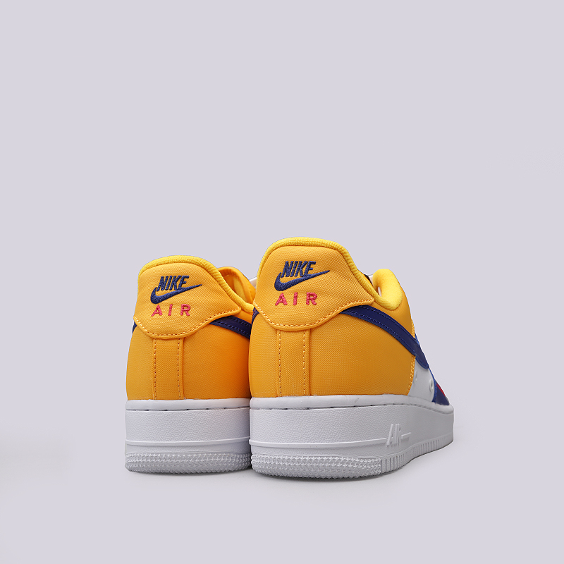 мужские желтые кроссовки Nike Air Force 1`07 LV8 823511-404 - цена, описание, фото 4