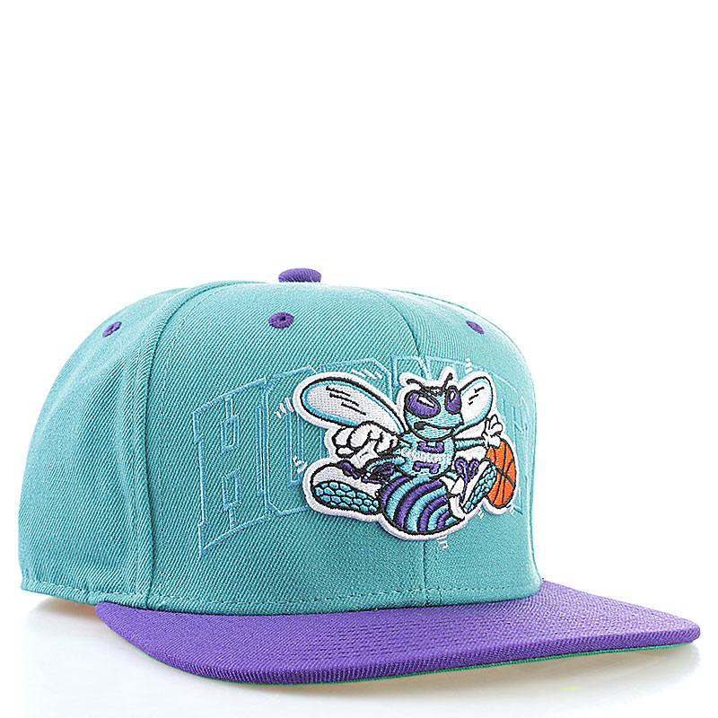 Mitchell and ness Кепка (EU088-Charlotte-blue)  - цена, описание, фото 1