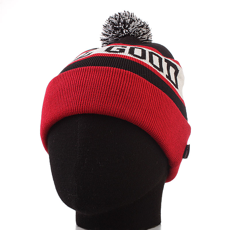 Undftd Шапка All good Pom Pom Beanie (532216-black)  - цена, описание, фото 1