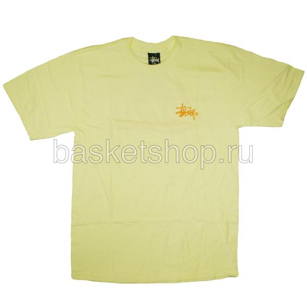 Stussy Футболка (1902434-lemon/orng)  - цена, описание, фото 1