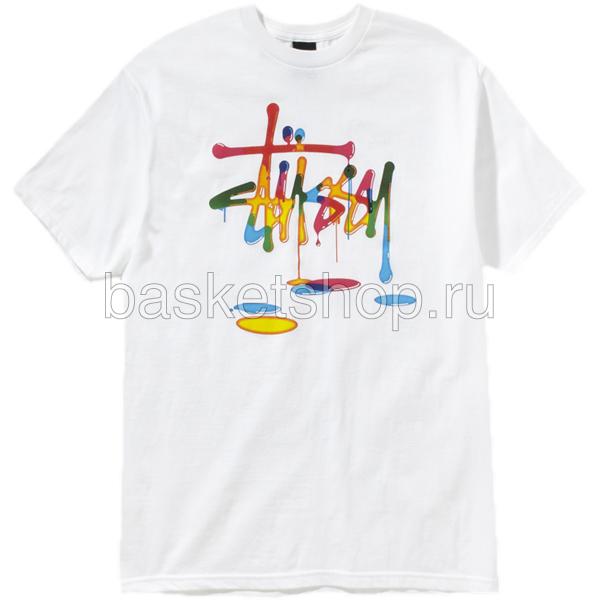 Stussy Футболка (1902458-wh/multcol)  - цена, описание, фото 1