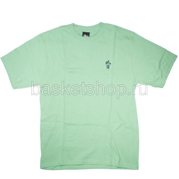 Stussy Футболка (1902460-lime/blu)  - цена, описание, фото 1