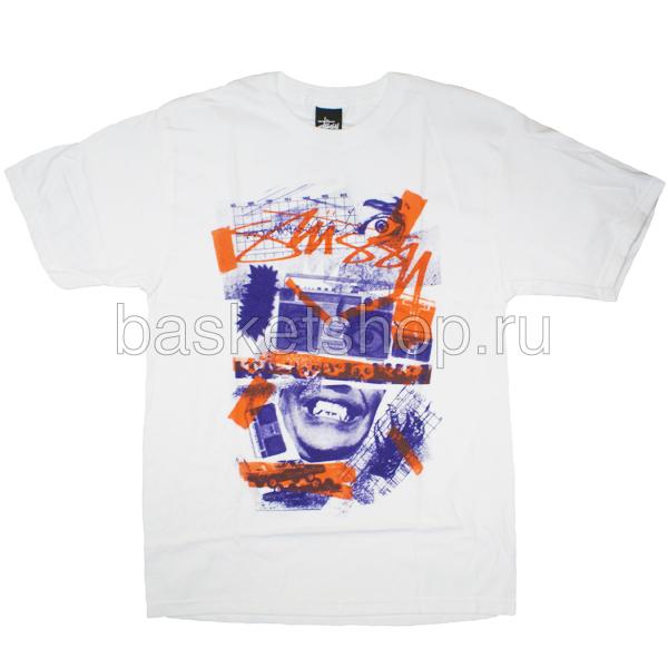Stussy Футболка (1902464-wh/purpl)  - цена, описание, фото 1