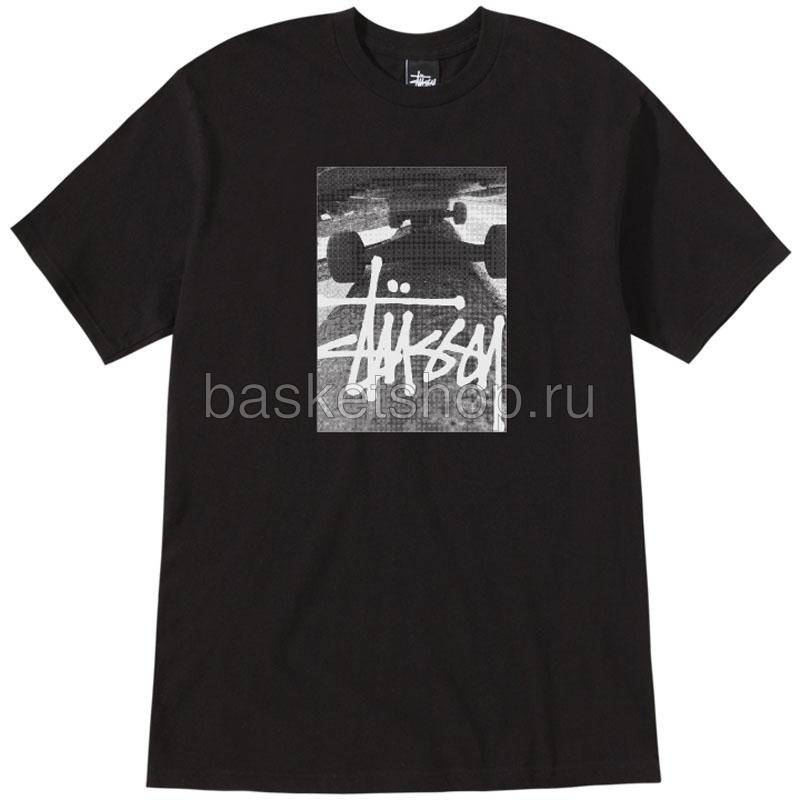 Stussy Футболка Grind (1902688-blk/blk)  - цена, описание, фото 1