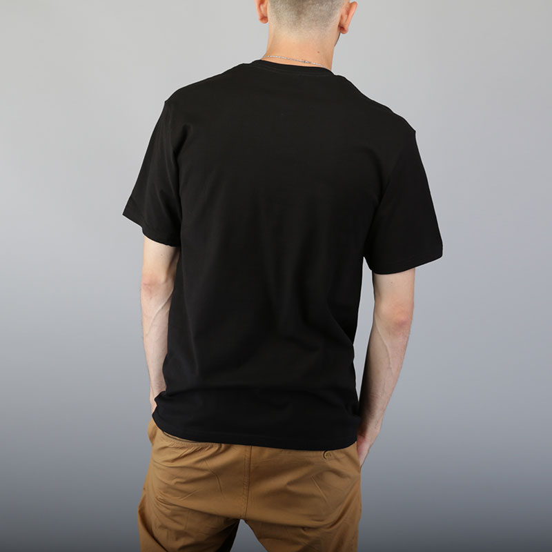 мужская черная футболка Stussy Big Cities Tee 1904062-black - цена, описание, фото 3