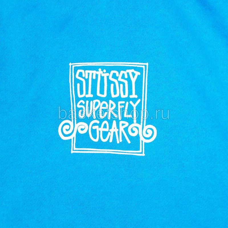 Stussy Толстовка (1922473-turq/wh)  - цена, описание, фото 2