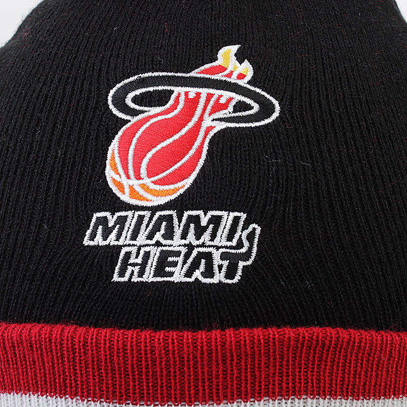 Mitchell and ness Шапка (ke31z-miami heat-blk)  - цена, описание, фото 2