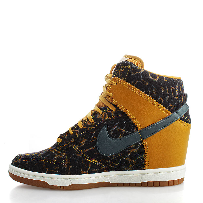 Nike Кроссовки Wmns Dunk Sky Hi Prm (585560-700)  - цена, описание, фото 3